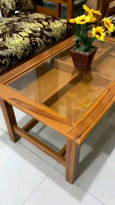 Sofa Tamu 221 Minimalis - Kursi Tamu Kayu Mahoni Termurah Terlaris Cirebon Tegal Pekalongan
