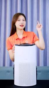 Máy lọc không khí ion âm Lumias Bulma Pro - Lọc 55m2 CADR 450m3/h Khử Khuẩn Bằng Tia UV Lõi Lọc 3 Lớp An Toàn Sức Khoẻ