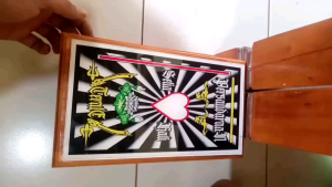 Kotak mori PSHT arclik & kayu dalam sudah ad karpet free gantungan kunci