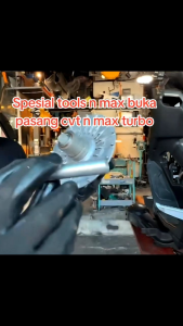 alat bongkar CVT nmax turbo Cap Jig Primary Sheave Set untuk service YECVT Yamaha N-Max Turbo TERBARU