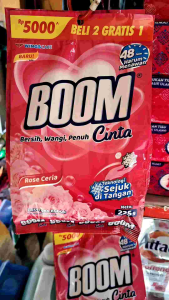 Boom Sabun cuci pakaian Boom Detergen Boom