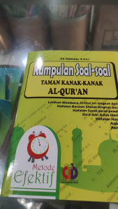 kumpulan soal soal taman kanak kanak Al quran