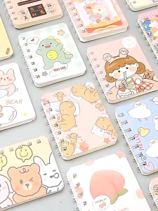 Gratis Ongkir - Buku Catatan Kecil Notebook Ring Motif / Notebook Ring Motif / Buku Catatan Ring