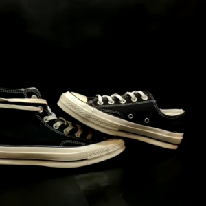 SEPATU PRIA DAN WANITA 70S HIGH GLOSSY SEPATU SEKOLAH 38