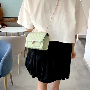 Women Casual Leather Sling Bag