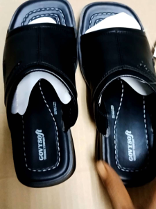 C2051 Slippers For Men sandal viral lelaki soft slipper for men slip Sandal browan govysoftဖိနပ်အထူboy