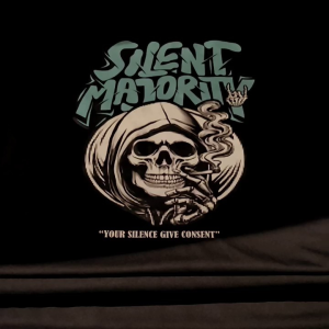 Kaos Atasan Silent Majority & Kaos Distro Bandung