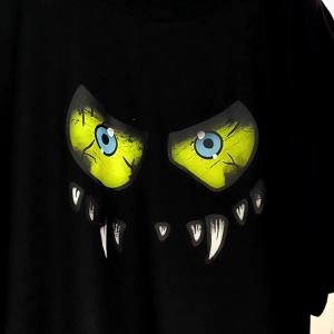 Max Bb 150 Kg GHOST EYE Kaos Wanita Pria Kaos  Jumbo Big Size 2XL3XL4XL5XL6XL7XL Pria Dan Wanita Bahan Semi Katun Combed 24