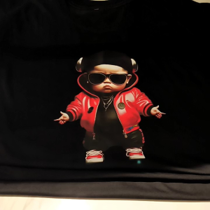 Max Bb 150 Kg RAPPER Kaos Wanita Pria Kaos  Jumbo Big Size Fatman 2XL3XL4XL5XL6XL7XL Pria Dan Wanita Bahan Semi Katun Combed 24