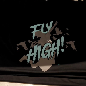 Max Bb 150 Kg Fly High Kaos Wanita Pria Kaos Jumbo Big Size Fatman 2XL3XL4XL5XL6XL7XL Pria Dan Wanita Bahan Semi Katun Combed 24