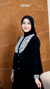 DRESS GAMIS MODE ARABELLA TERBARU BY NINOS 100% ASLI REAL