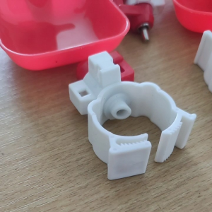 PAKET ISI 100 PCS Nipel neple A9 LENGKAP PUTIH MERAH