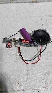 mesin module speaker Bluetooth QS-101B musik box RAD 400Z fm radio yg paham pasang aja