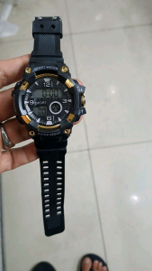 Jam Tangan Pria Digital Sport Tali Karet Tahan Air - jam tangan pria Gshock Digital Strap karet