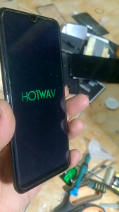 mesin saja hp hotwav K2 perl normal