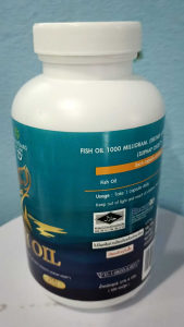 สุภาพโอสถ น้ำมันปลา 200 แคป 2 กระปุก