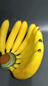 Replika buah pisang 1 sisir  /  dummy makanan / dummy buah buahan /  harga satuan /  Mainan anak / Edukasi anak / Dekorasi meja makan / Display Restaurant Hotel Dan lain lain