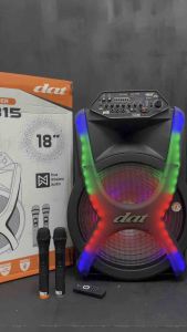 speaker portable dat 1815 eco original 18 inch bluetooth DT1815