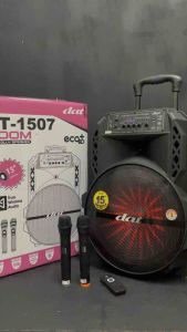 speaker portable DAT DT1507 BOOM ECO+ Original 15 inch bluetooth speaker dat dt 1507