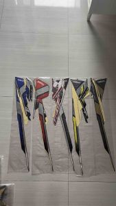 STIKER STRIPING LIS LES BODY YAMAHA VEGA FORCE NEW 2021 2022 HITAM