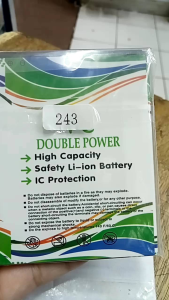 baterai VC DOUBLE POWER BL243/A7000/A7000 plus/K3 Note/A7700/battery batre