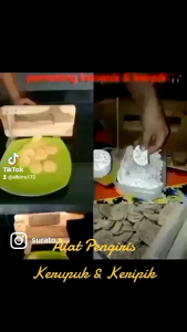 Pengiris Kerupuk & Keripik Jati: Pilihan Tepat untuk Olahan Lontong, Sosis, Singkong, Pisang, Ubi, dll