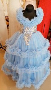 Kids Princess Gown for Birthdays and Weddings – Flower Girl Dress