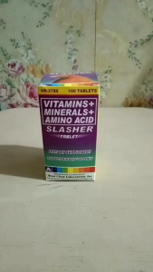 SLASHER TABLET VITAMINS MENIRALS AMINO ACIDS
