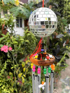 โมบายลูกแก้วประดับ ลูกแก้วมงคล เสริมสิริมงคล แขวนประดับ​ โมบายแขวน​ กระดิ่งลม