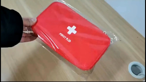 Portable Outdoor Emergency First Aid Pouch Bag Survival Medical Organizer (Bag Only)