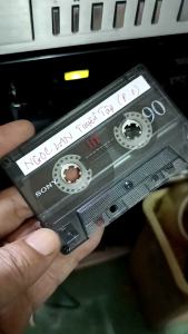 set 2 cuốn băng Cassette tiếng hát Ngọc Lan p1 và p2 Phôi Sony HF 90