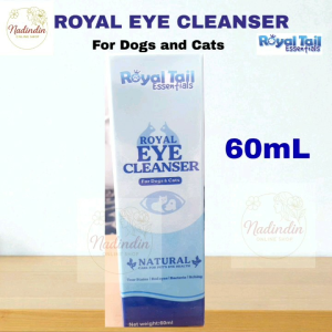 Royal Tail Essentials Royal Eye Cleanser 60mL for Dogs and Cats Natural Eye Care for Pets