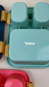 Calypso Wadah Kotak Makan Lunch Box Anti Tumpah 850ml 1250ml