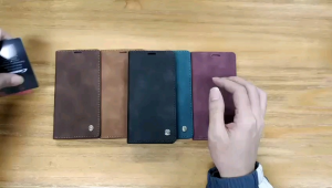 Casing Kulit PU Untuk Samsung Galaxy S24 Ultra & VIVO X100 Pro 5G