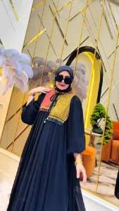 \"NEW SHR\" MIDI DRESS CERUTY PURING 4WARNA by. SHR