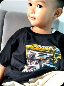 Kaos anak laki/kaos distro bus panda anak bessellert