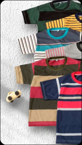 Best Seller Kaos Oblong Kaos Salur Anak Laki T-Shirt