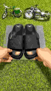 Dép quai ngang nam thời trang Dép da nam quai ngang cao cấp BNK5 trẻ trυng năng động đế nhẹ êm chân