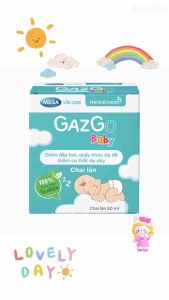 Chai lăn giúp giảm đầy hơi quấy khóc dạ đề cho trẻ sơ sinh Mega We Care Gazgo Baby (50ml)