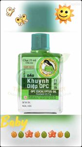 Dầu Khuynh diệp OPC nhãn hiệu "Mẹ bồng con" (Xông mũi họng-vết côn trùng đốt)