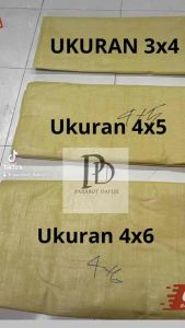 Terpal Lot 3x4 Hamparan Jemuran Padi Gabah Kualitas Super Tebal Sangat Kuat