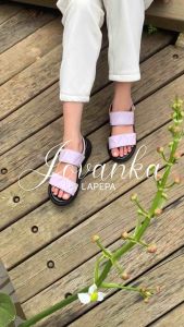 Sandal Wanita LAPEPA JOVANKA Sepatu Sandal Outdoor Wanita Model Ban dua Tali belakang Spatu Sendal Gunung Lapepa Official Store