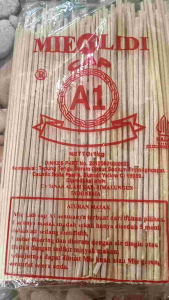 MIE LID CAP A.1/MIE GOMAK SIANTAR/MIE LIDI SIANTAR CAP A.1/MIE SPAGETHI BATAK 1KG