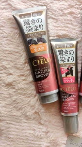 Cielo Color Treatment for grey hair เซียโล่ ทรีทเม้นท์เปลี่ยนสีผม ปิดผมขาว ปิดผมหงอก อ่อนโยนต่อเส้นผม นำเข้าจากญี่ปุ่น - Lazada