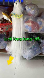Tay 45/50m lưới lòng tong bắt cá suối cá nhỏ...