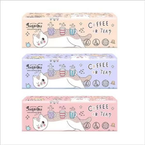 [chuchu] กระดาษทิชชู่ พร้อมส่ง 1 ห่อ 240 แผ่น แบบยาว หนา นุ่ม ราคาถูก พกพาสะดวก ส่งไว ลายน่ารัก