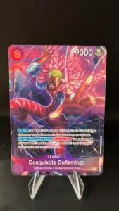 Donquixote Doflamingo SR-P OP10-071 * (One Piece Trading Card Game TCG - Booster Pack "Royal Blood")