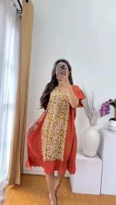 Daster Cap Soft Eksklusif Bahan Samitex Rayon Busui Friendly Motif Viral Terlaris Dress Batik Bala Daster