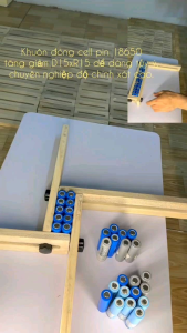 khuôn pin 18650pin21700 khuôn  gỗ giá  rẻ  nhất Lazada.