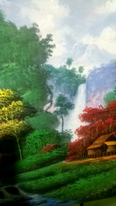 Lukisan Air Terjun